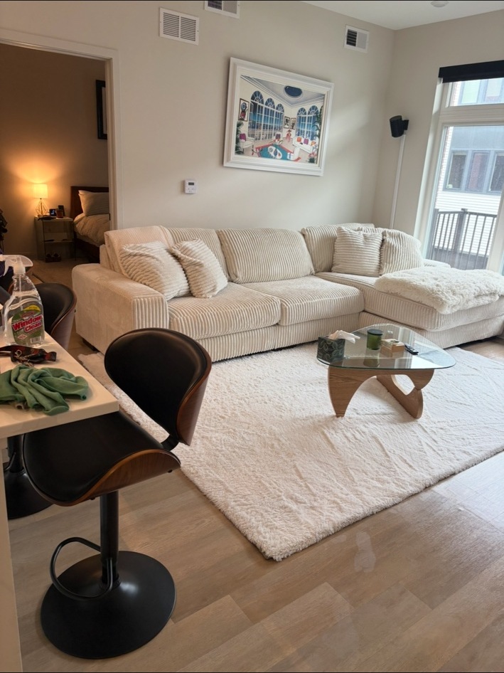 Living room refresh clean by TidyMamas